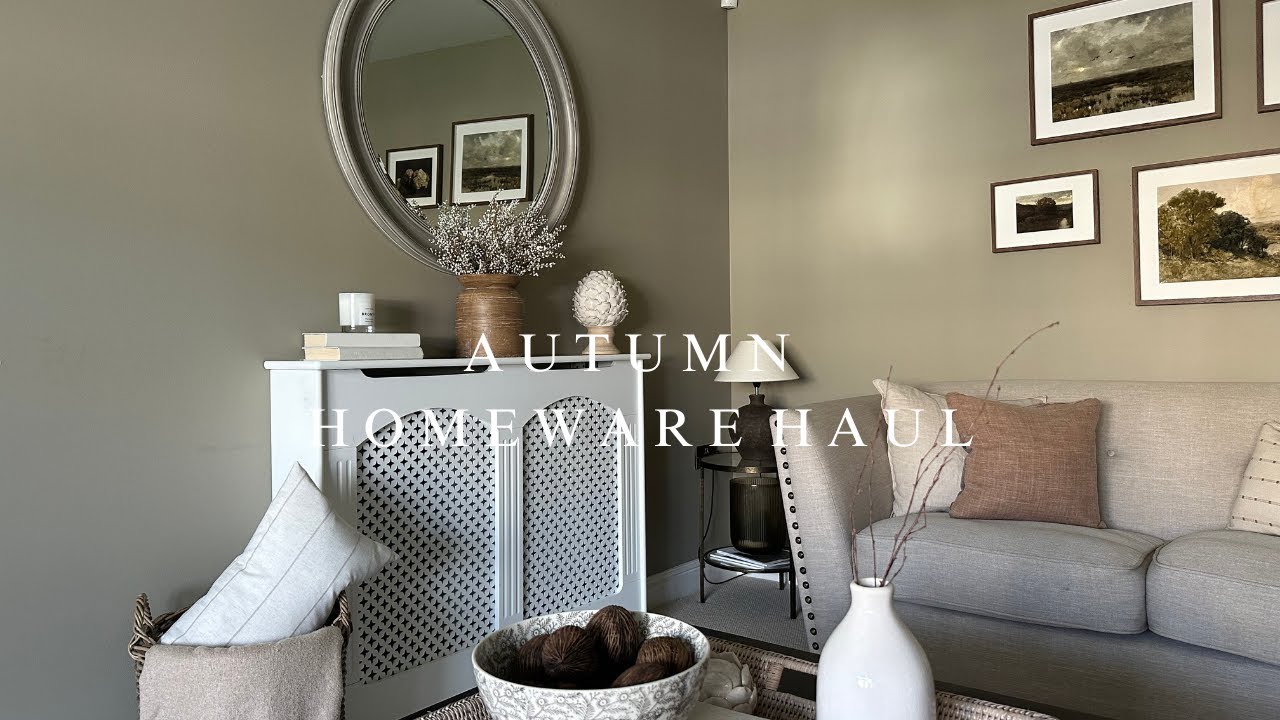 AUTUMN HOMEWARE HAUL | Small business haul & styling