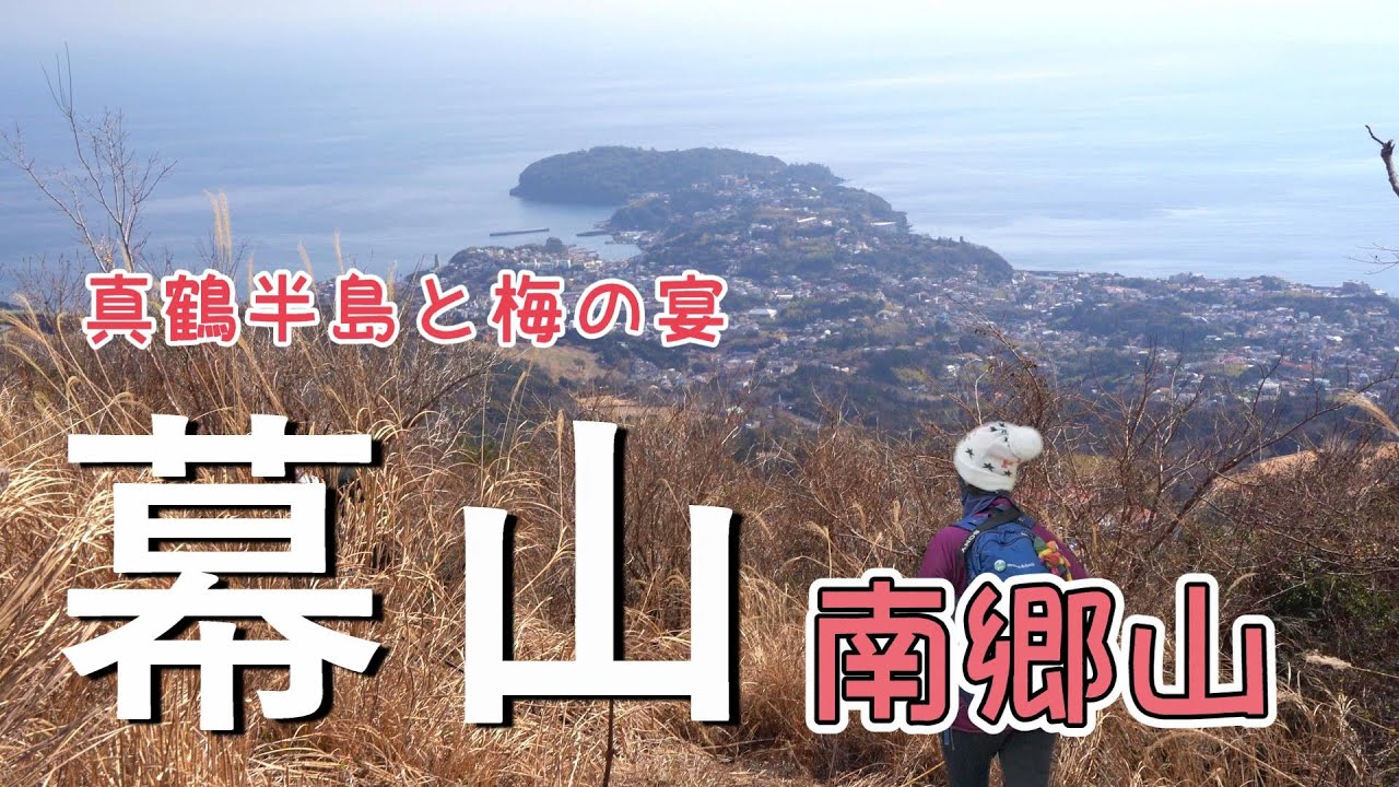 【神奈川県湯河原町】幕山・南郷山周回 真鶴半島と梅の宴【シニア夫婦のゆる登山日記No98】