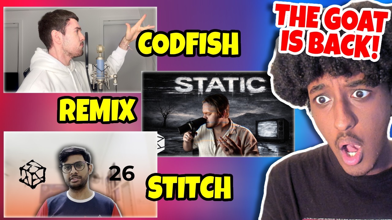 Yolow Reacts | CODFISH, Remix & Stitch | GBB26 SOLO Wildcards