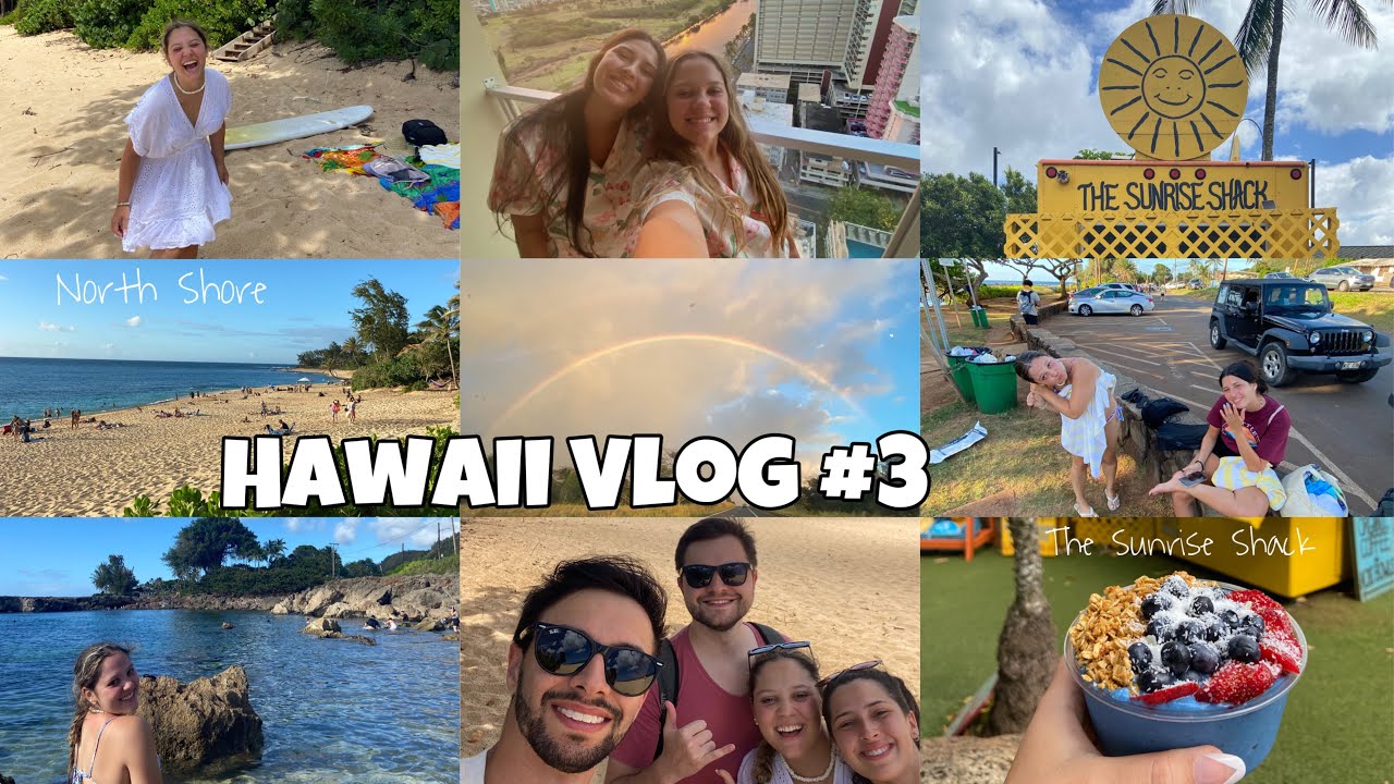Hawaii Vlog #3 - Beach Hopping in North Shore