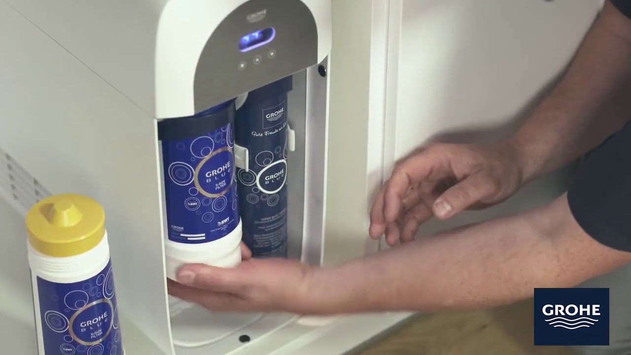 Come sostituire il filtro di GROHE Blue Home