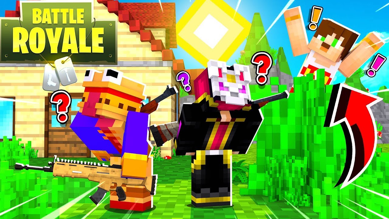 MİNECRAFT FORTNİTE HARİTASINDAN SAKLAMBAÇ !