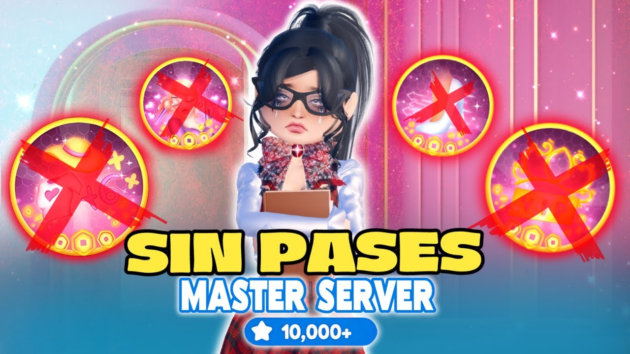 I CAN'T USE ANY PASSES on DRESS TO IMPRESS MASTER SERVER! 😭