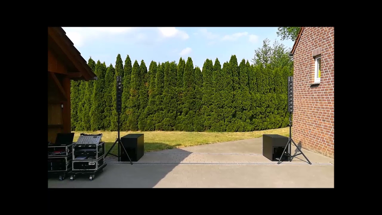 Hochtöner-Update für Faital Pro 8x 4Fe32 Line-Source mit B&C DE12-8