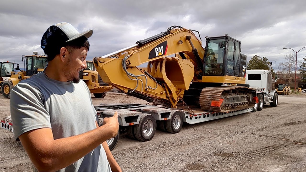 Tranporting Excavator With Automatic Truck! / Everything Went Bad😔❗️