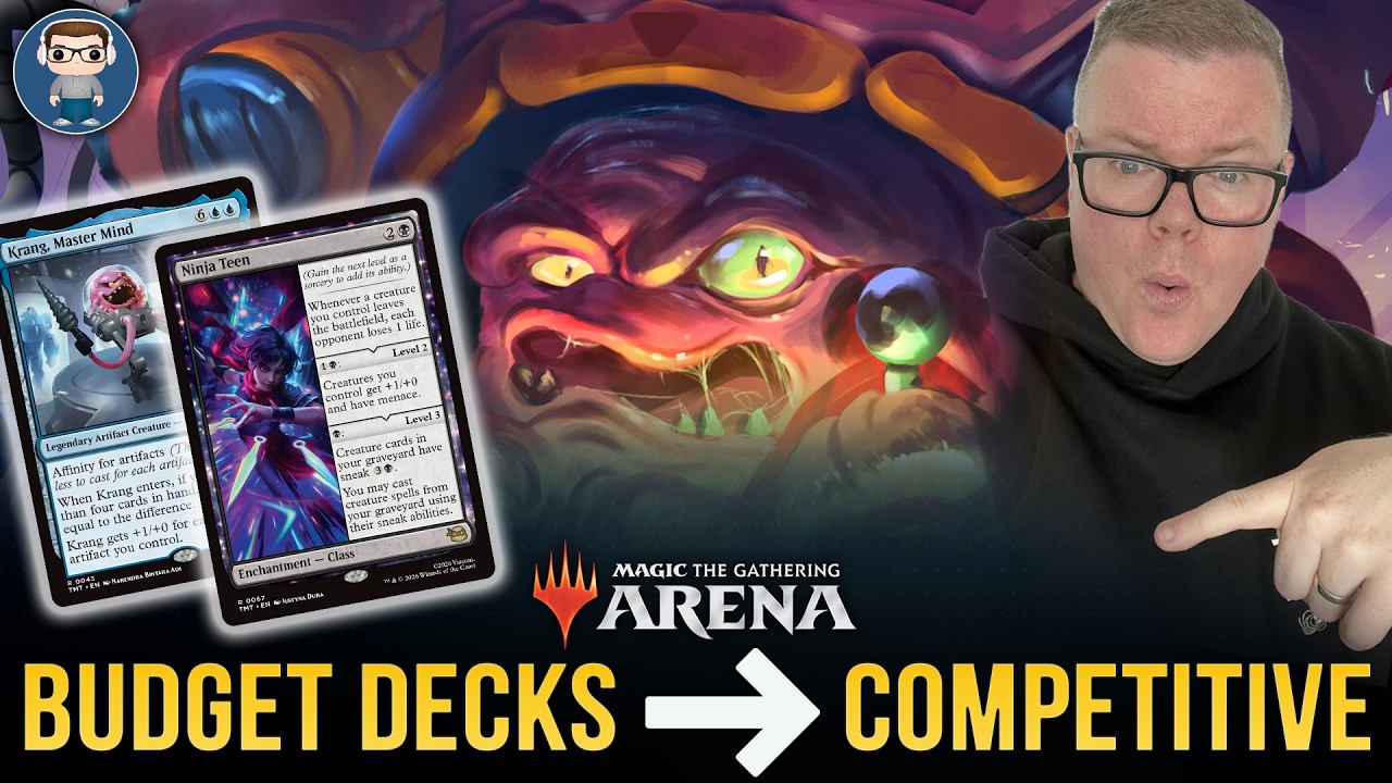 Улучшение 5 ультрабюджетных стандартных колод! | MTG Arena