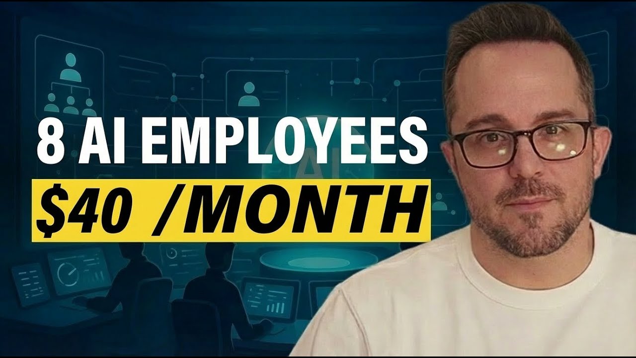 I Have 8 AI Employees That Cost $40/Month | The Builder's Frequency Ep. 4