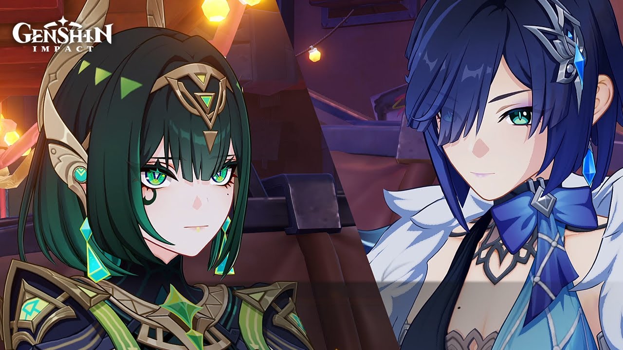 Two Intel Agents Meet In A Bar | Nefer & Yelan Traveler's Anecdotes Dialogue | Genshin Impact 6.3