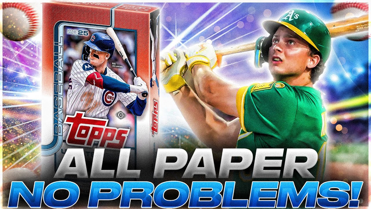 ВСЯ БУМАГА БЕЗ ПРОБЛЕМ!! | Обзор Topps Update MLB Hobby Box 2025