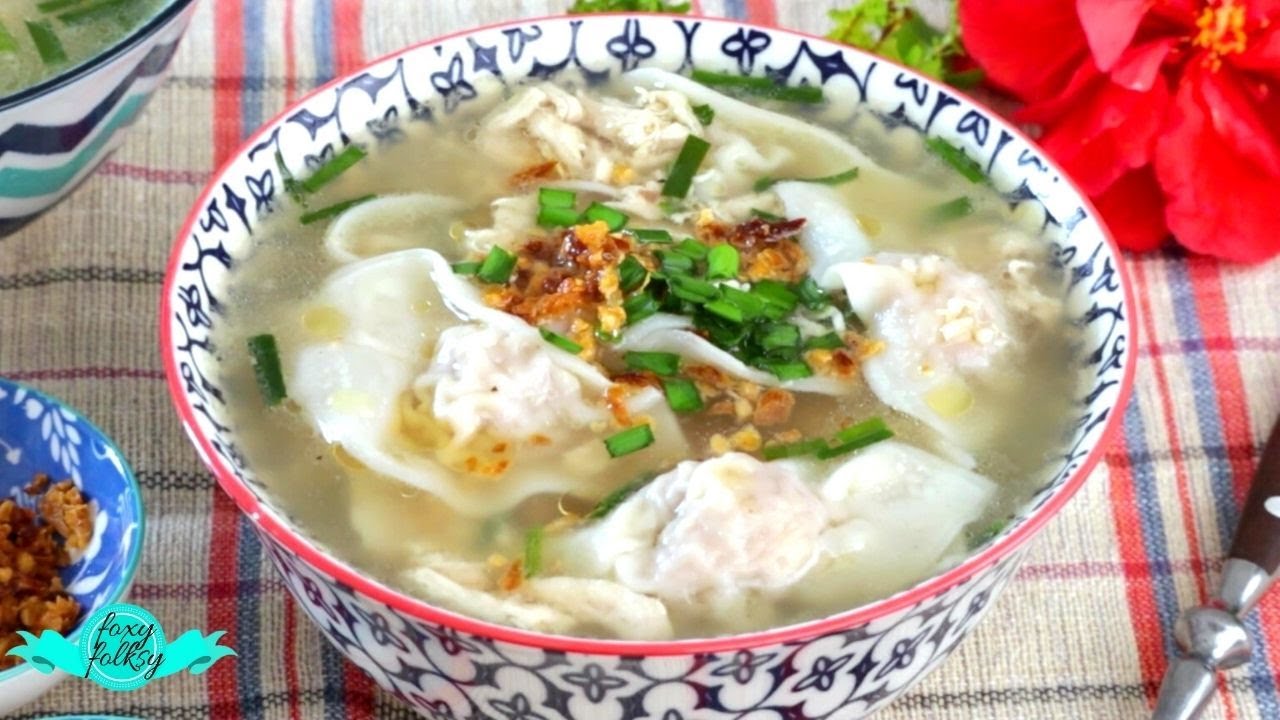 YUMMY PANCIT MOLO (MOLO SOUP)
