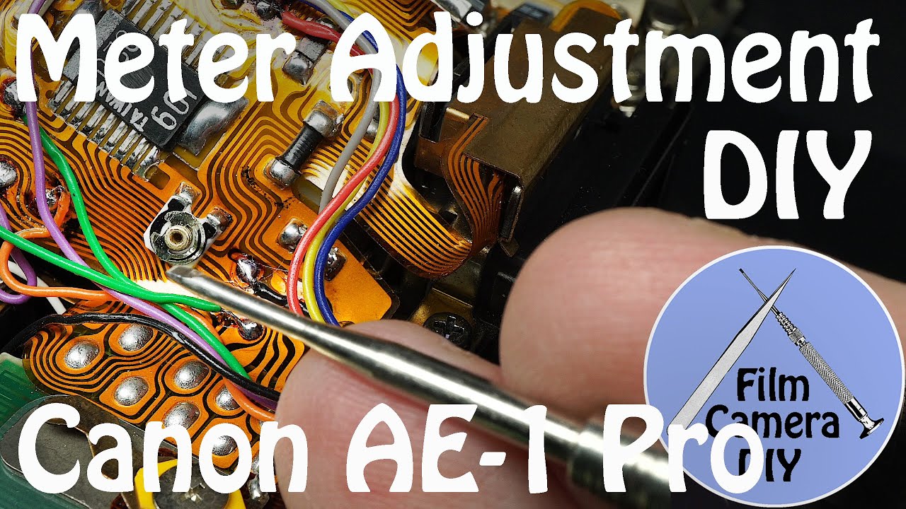 Canon AE-1 Program | Meter Adjustment DIY | DIY #006