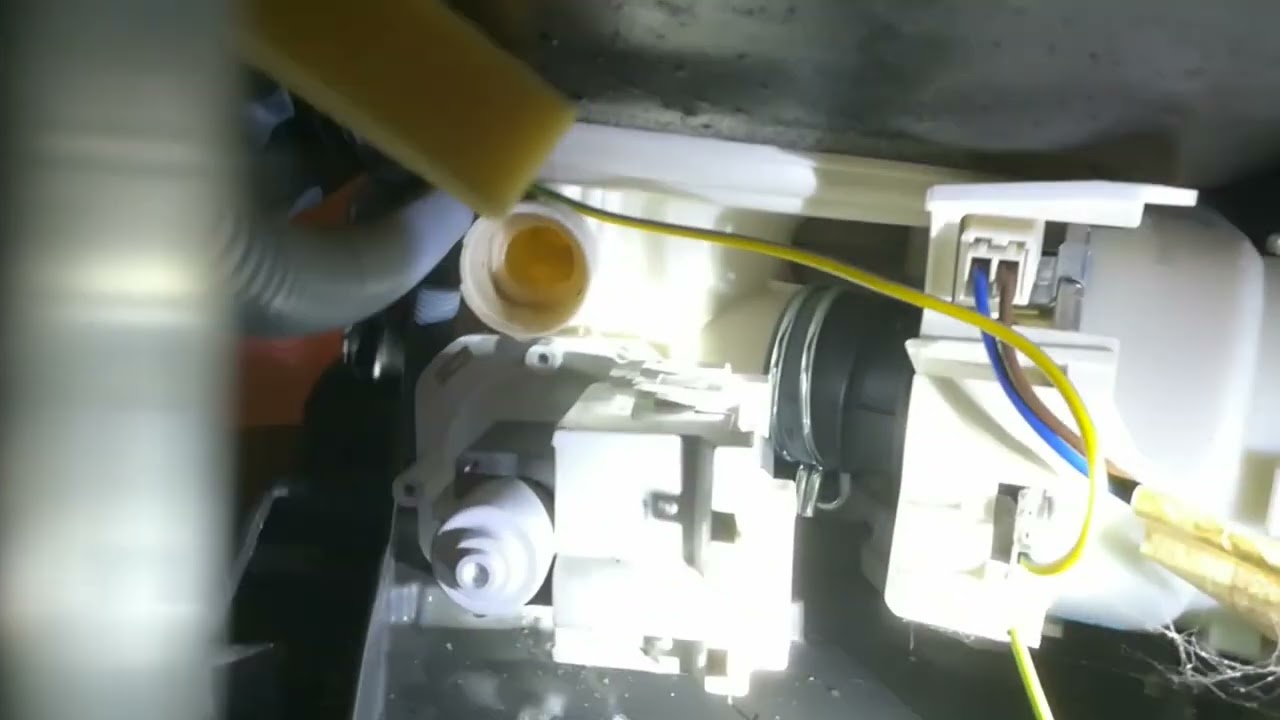 how-to repair stuck pump in IKEA dishwasher Geschirrspüler RENGÖRA LAGAN diy