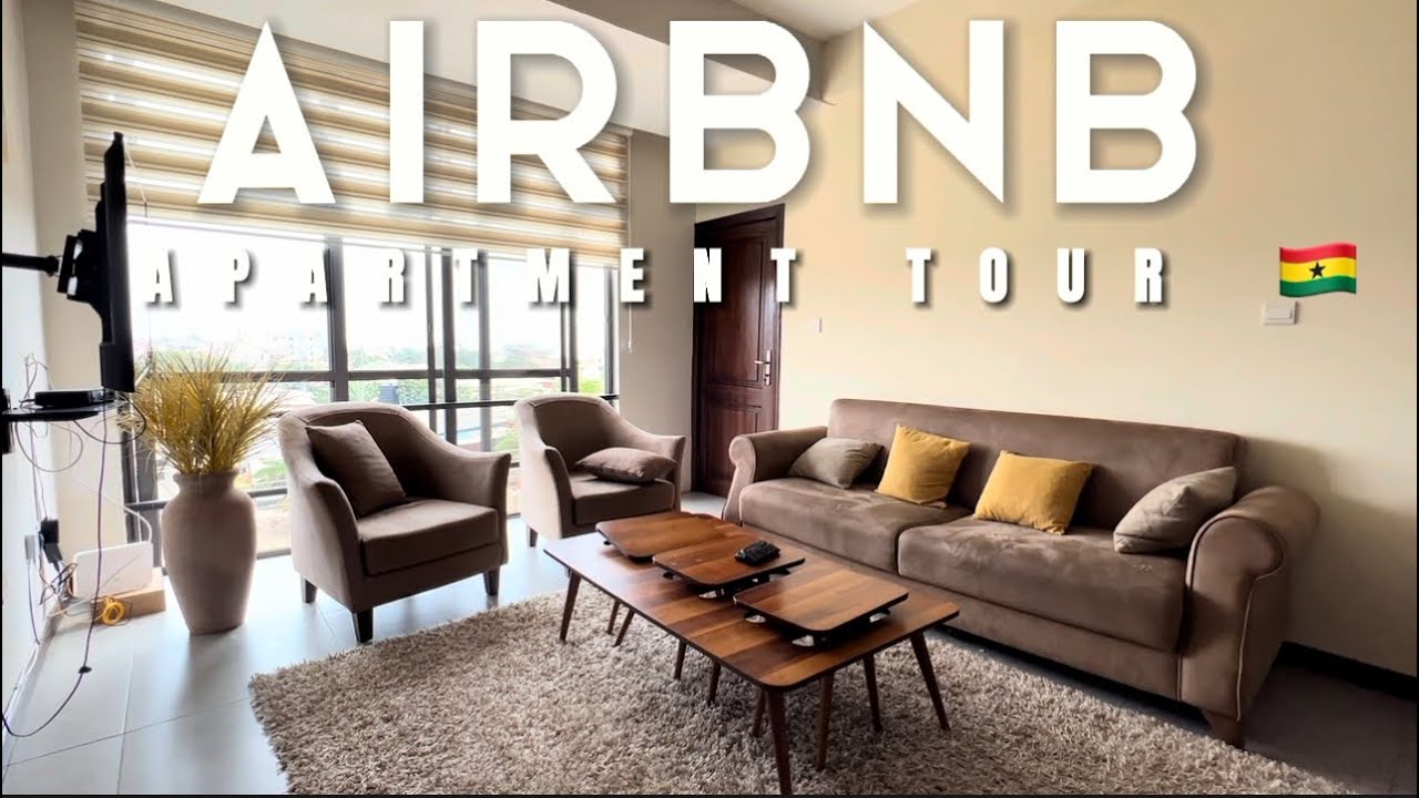 Airbnb Apartment Tour -La-Accra 🇬🇭/ 2-Bedroom $60 Apartment In Ghana