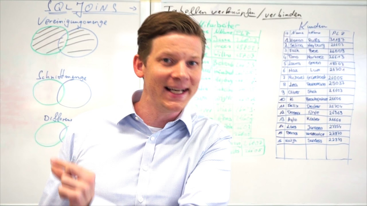 3.6 SQL Tabellen verkn&uuml;pfen  - wie JOIN  (Teil 1)
