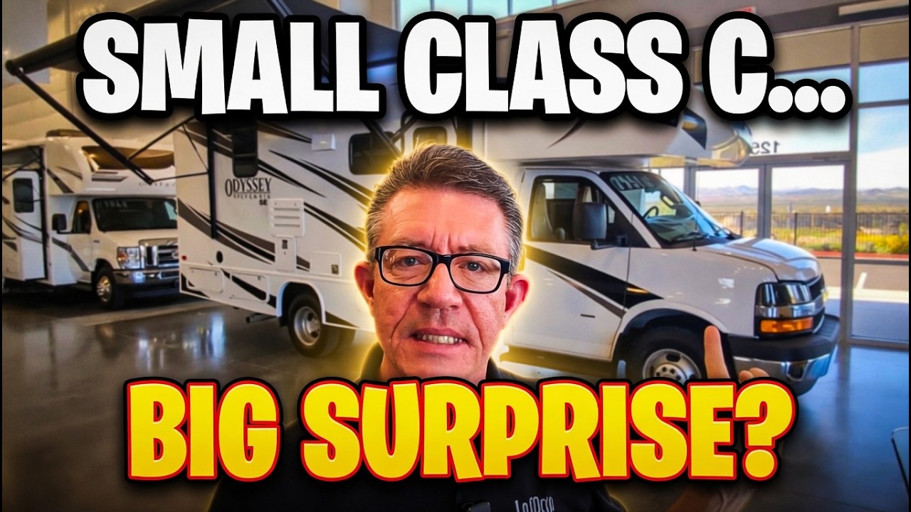 2023 ENTEGRA Odyssey SE-22C Full feature Class C RV. RV Review, RV Walkthrough, Chevrolet chassis