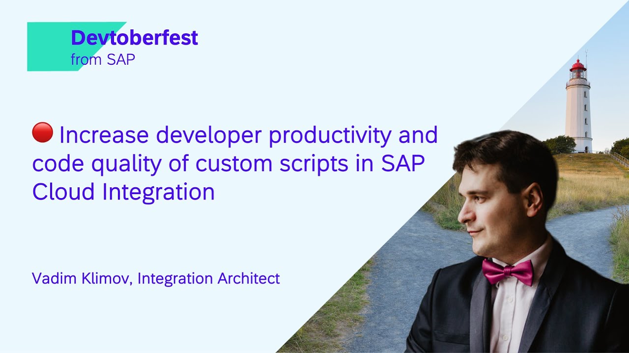 🔴 Increase developer productivity and code quality of custom scripts in SAP Cloud Integration