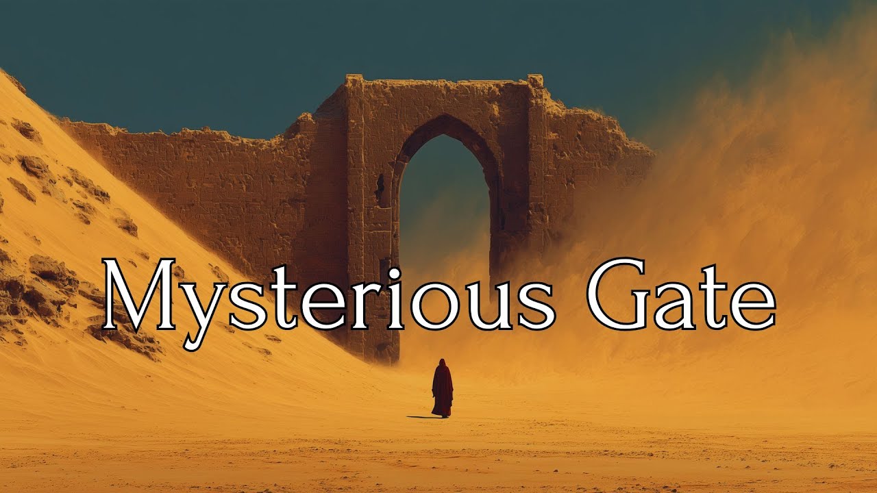 This Mysterious Gate Appeared In The Desert — Ambient Ancient Cinematic Music