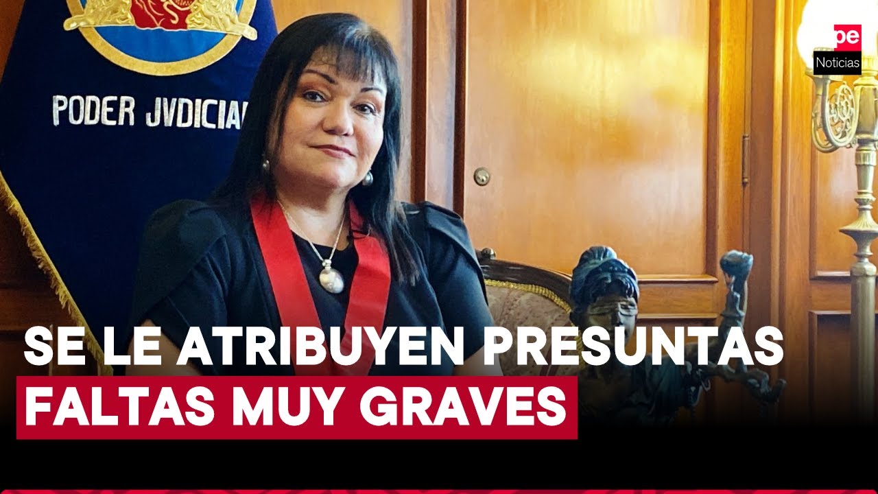 ANC-PJ suspende preventivamente a presidenta de la Corte Superior de Justicia de Lima