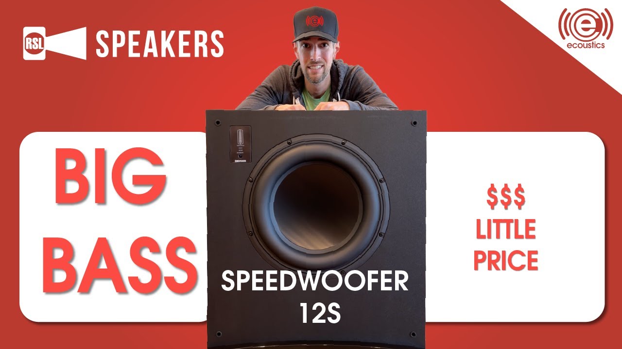 799 долларов за такой мощный бас?! | Обзор RSL Speedwoofer 12S