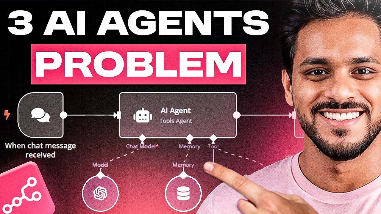 Maine 3 AI Agents Banaye — Ek Ne Galat Price Bata Di, Ek Crash Hua, Ek Chup Raha 😱