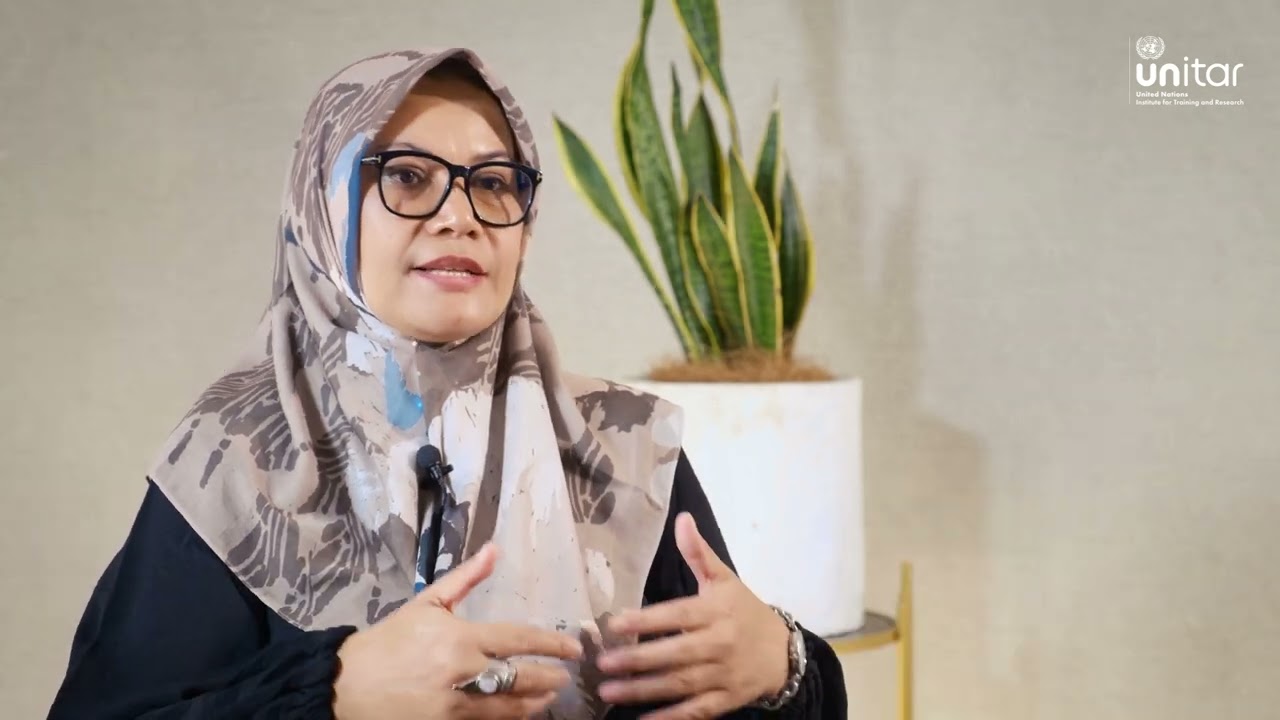 Insights from resource person for the UNITAR Sea and Human Security Training: Laeli Sukmahayani.