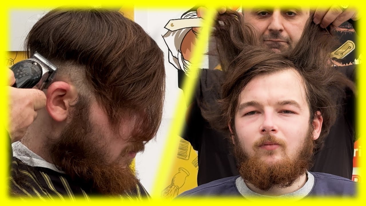 Transformative Haircut and Beard Trim ASMR Delight