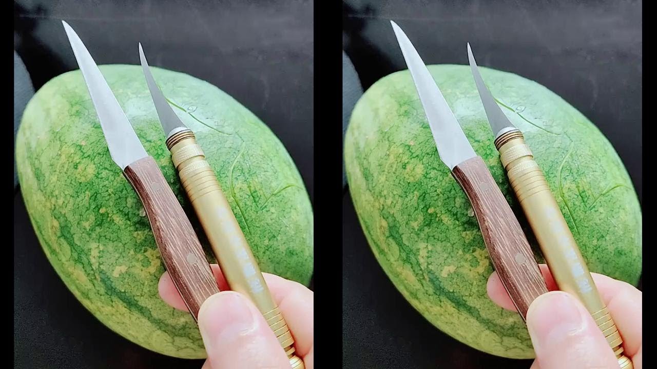 Watermelon carving art