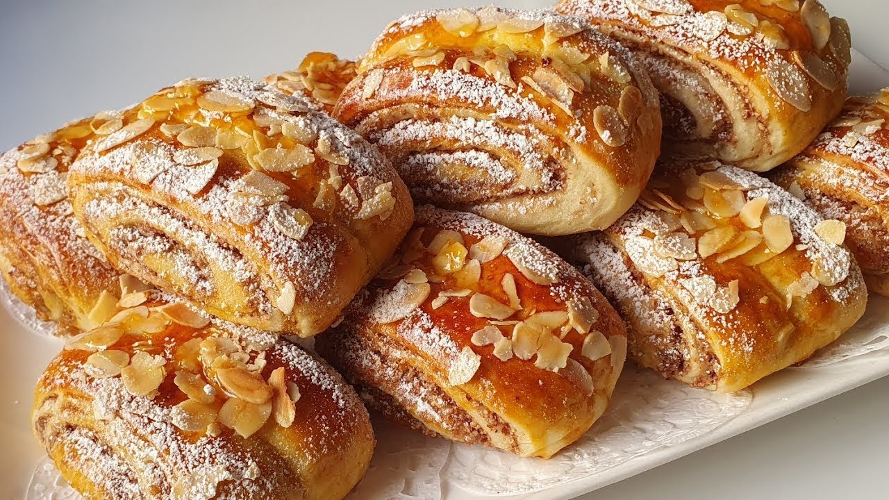 ببيضة واحدة وملعقة زبدة 👌 وجدي اسهل فطائر بشكل جديد لشرب القهوة هشاش خفاف بحشوة لذيذة شهوة منهم