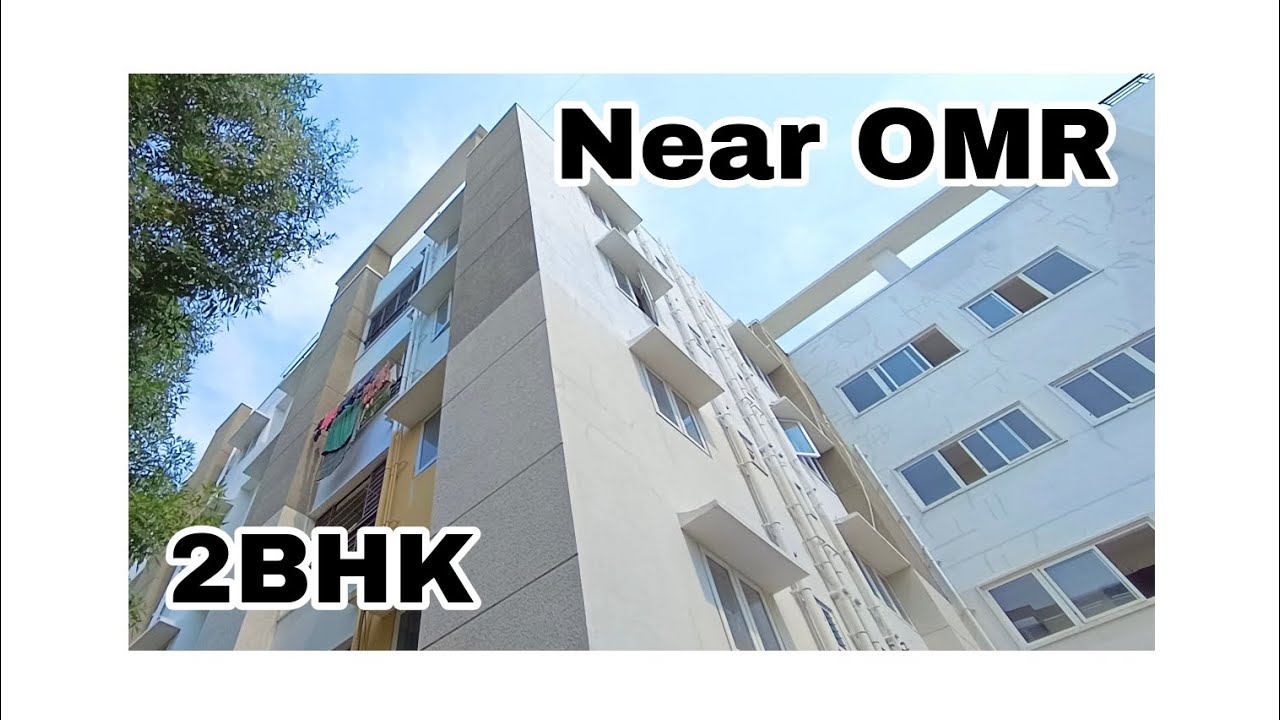 5 நிமிடத்தில் OMR ! 2BHK Apartment for sale ( C Properties 🏡)    