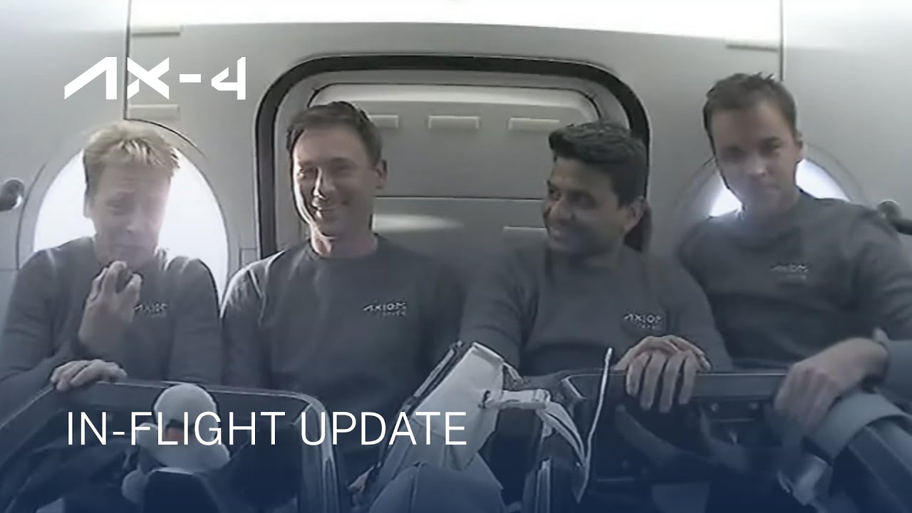 Ax-4 Mission | In-Flight Update