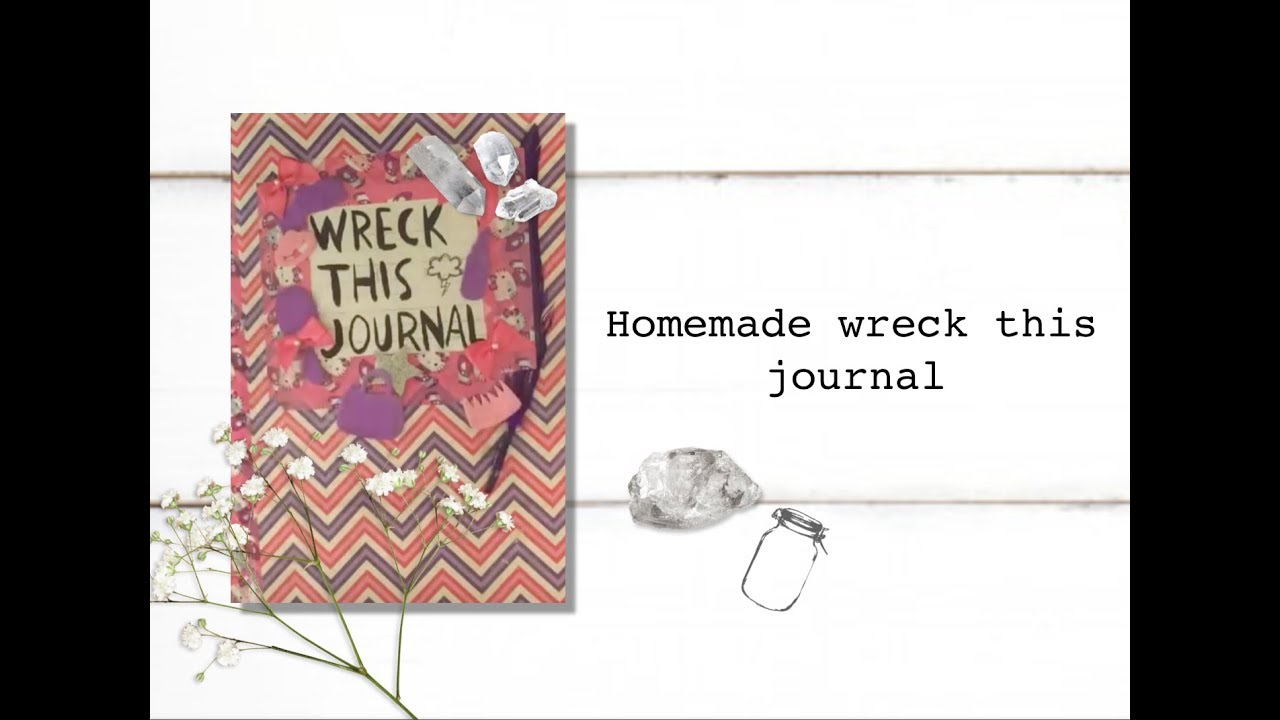 Completed Homemade Wreck This Journal | Flip Through!