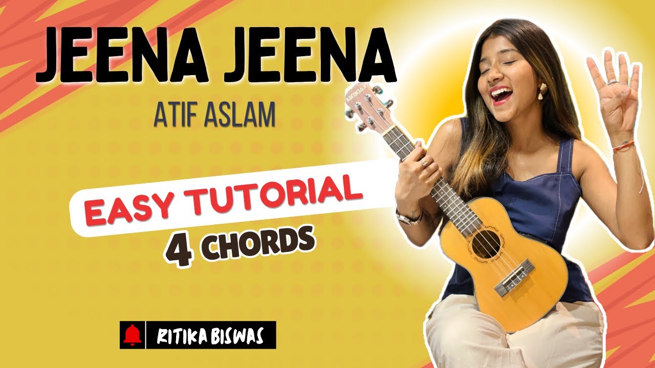 Jeena Jeena | Ukulele Tutorial | Ritika Biswas