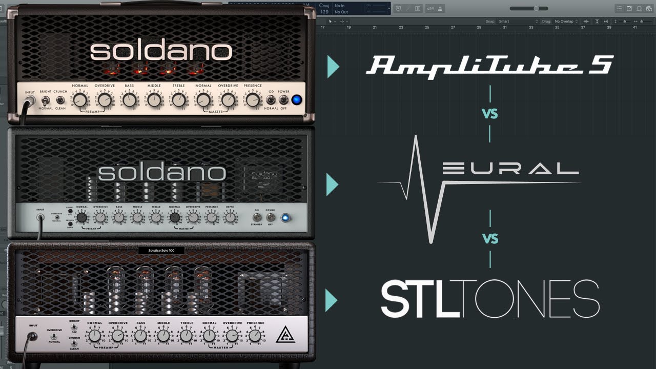 SLO-плагины, часть вторая — использование того же IR — Neural DSP против AmpliTube5 против STL Am...
