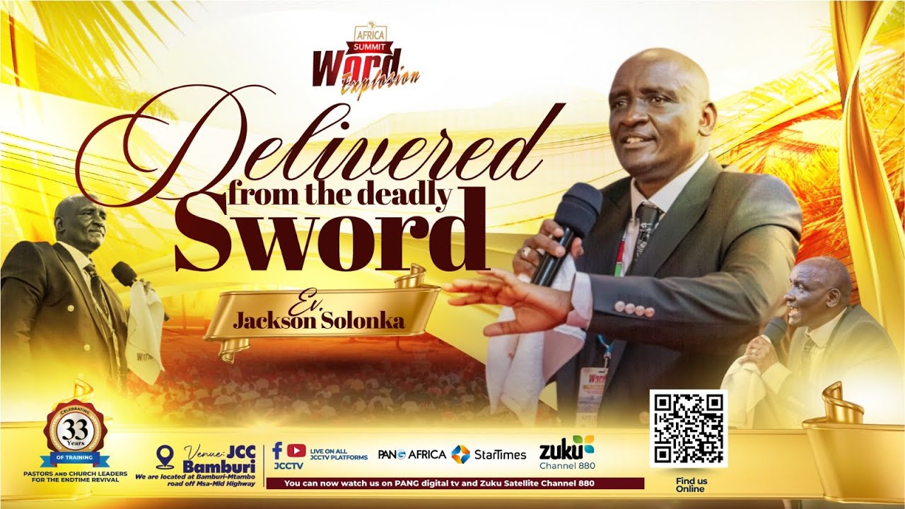Word Explosion | Bishop Jackson Solonka |DAY 3 SESSION 1| Delivered From The Deadly Sword