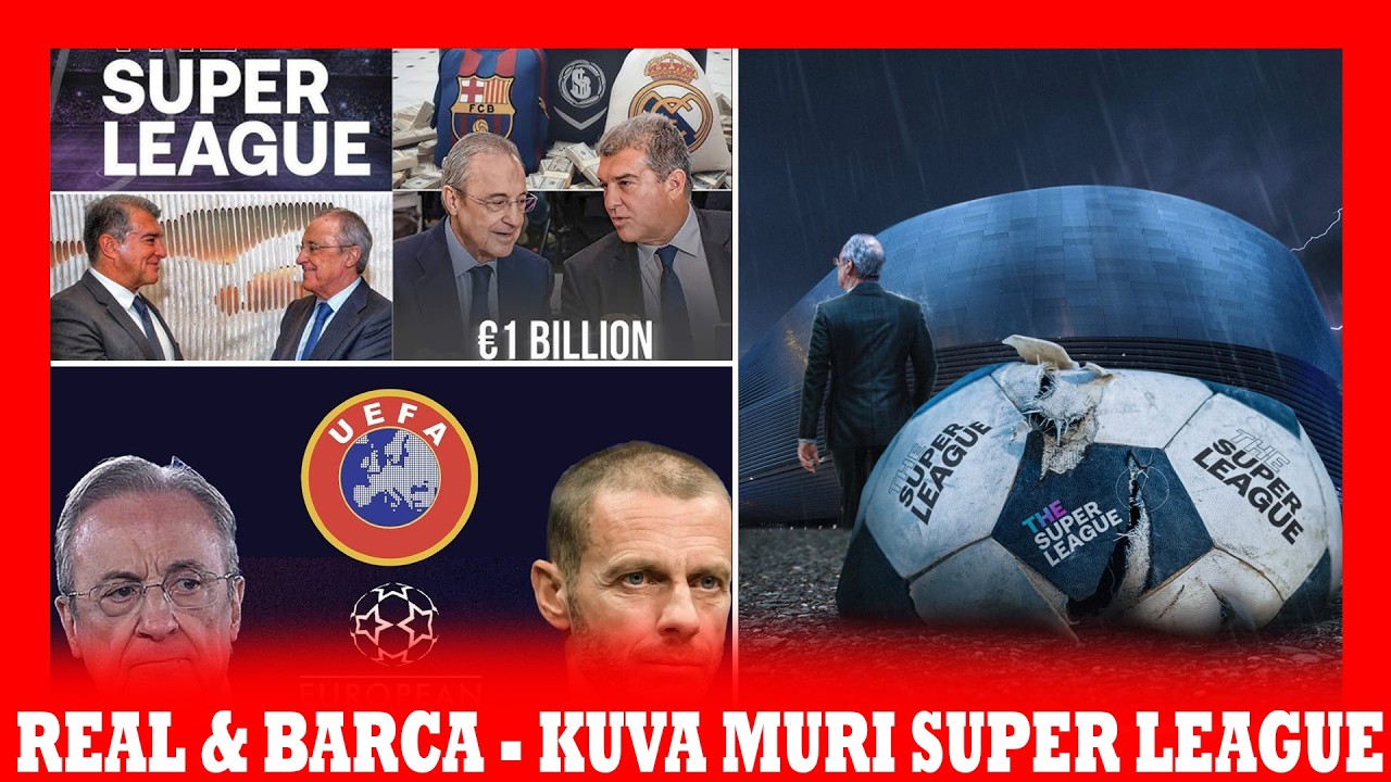 REAL MADRID IVUYE MURI SUPER LEAGUE! KUBERA IKI LAPORTA YATERERANYE PEREZ MURI UYU MUSHINGA