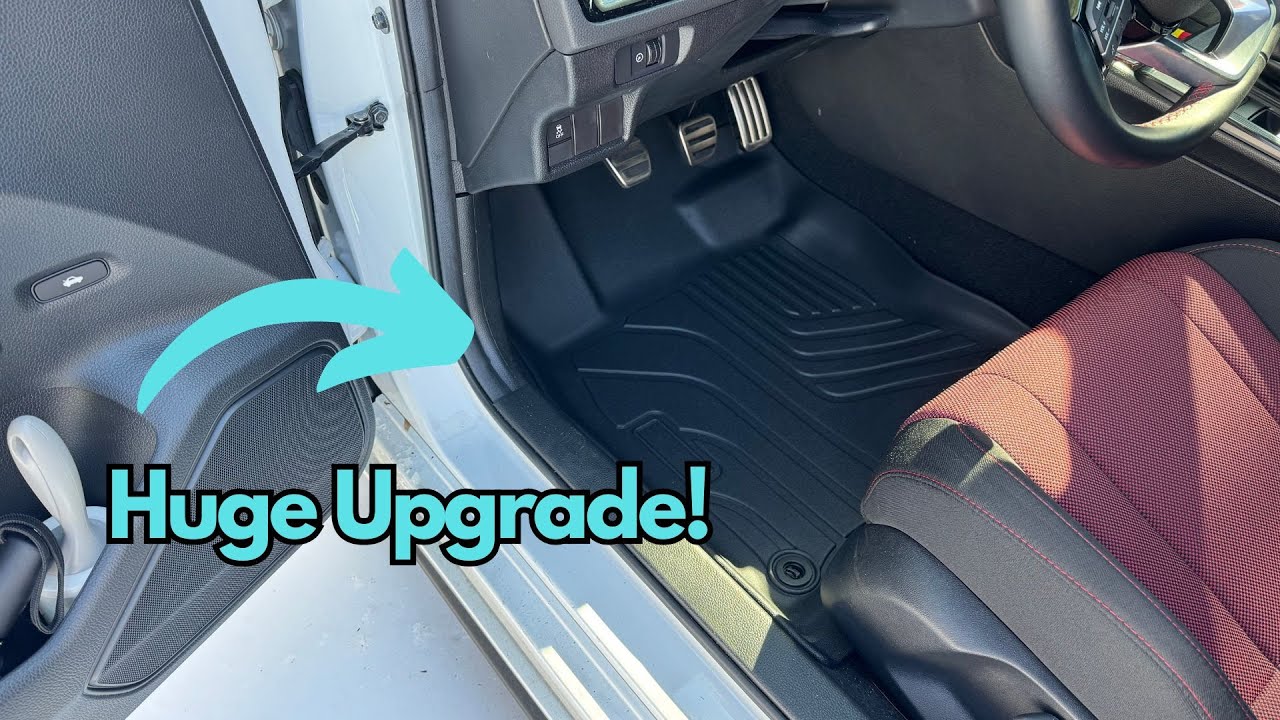 Идеально подходит для резиновых ковриков Honda Civic 11-го поколения! (Гальванит)