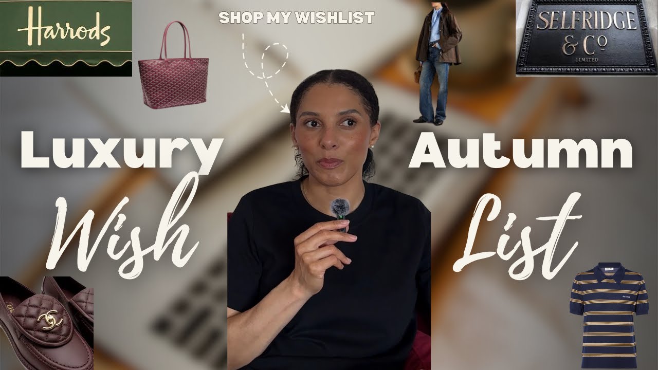 🍂✨ SHOPPING MY LUXURY AUTUMN WISH LIST | LUXURY WINDOW SHOPPING IN LONDON ✨🍂