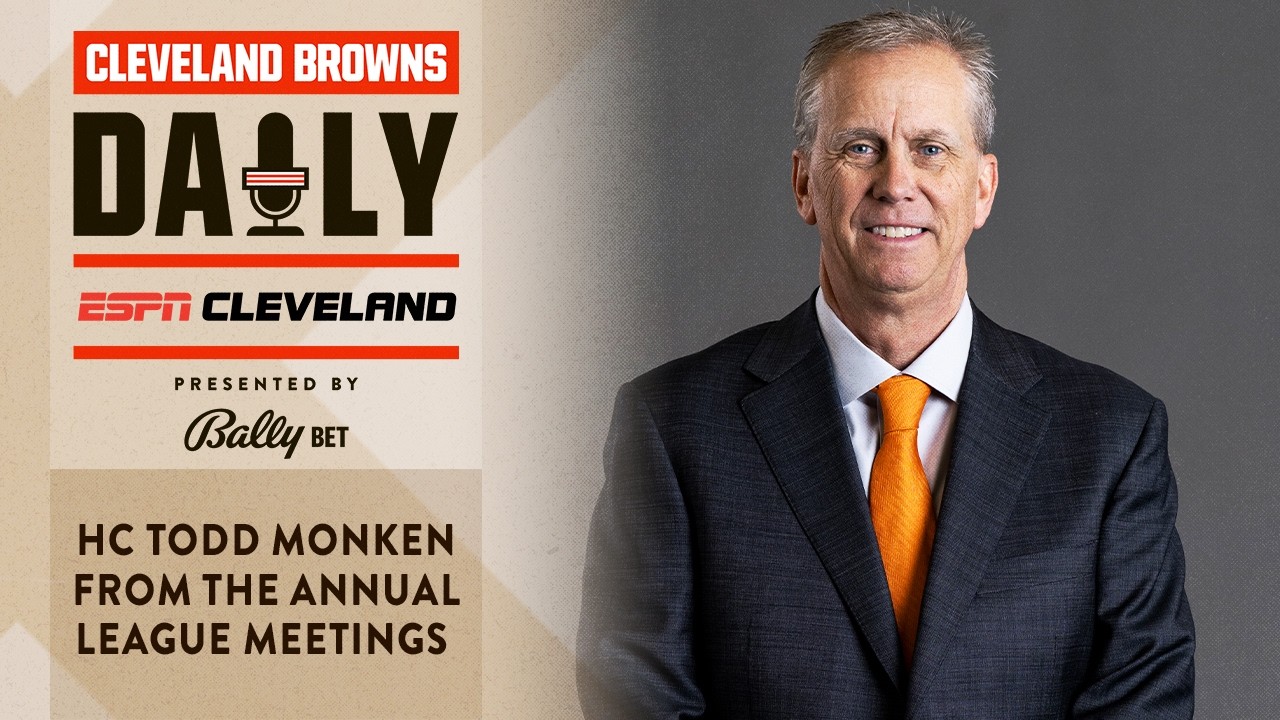 HC Todd Monken from the Annual League Meetings | Cleveland Browns Daily - 03.31.26