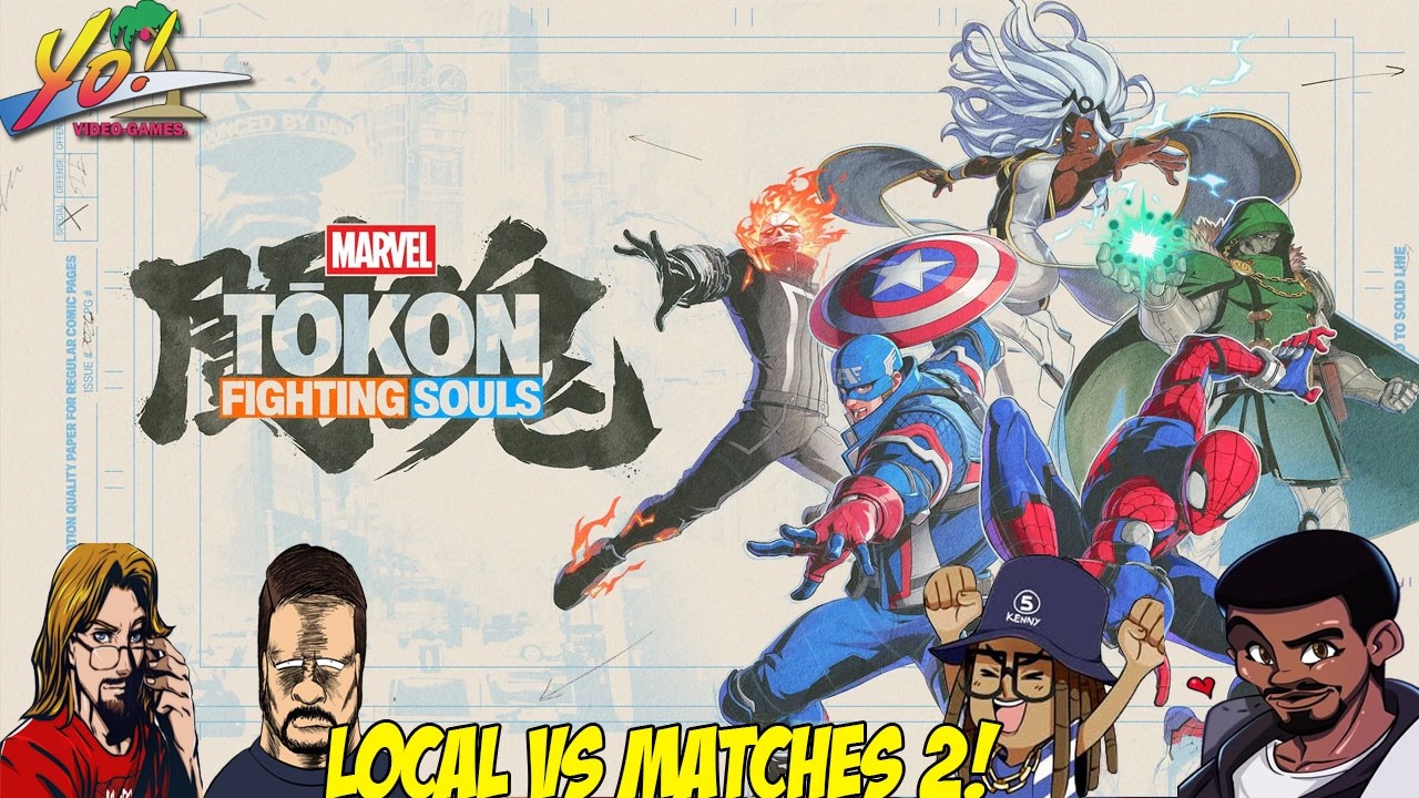 Marvel Tokon Fighting Souls Open Beta! Локальные матчи VS 2 - YoVideogames