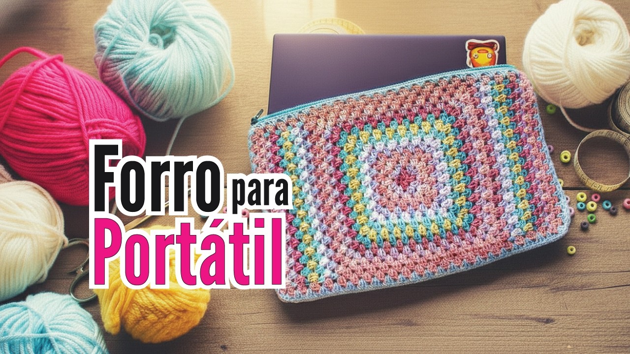 Cómo hacer un forro para portátil paso a paso | Fácil y resistente