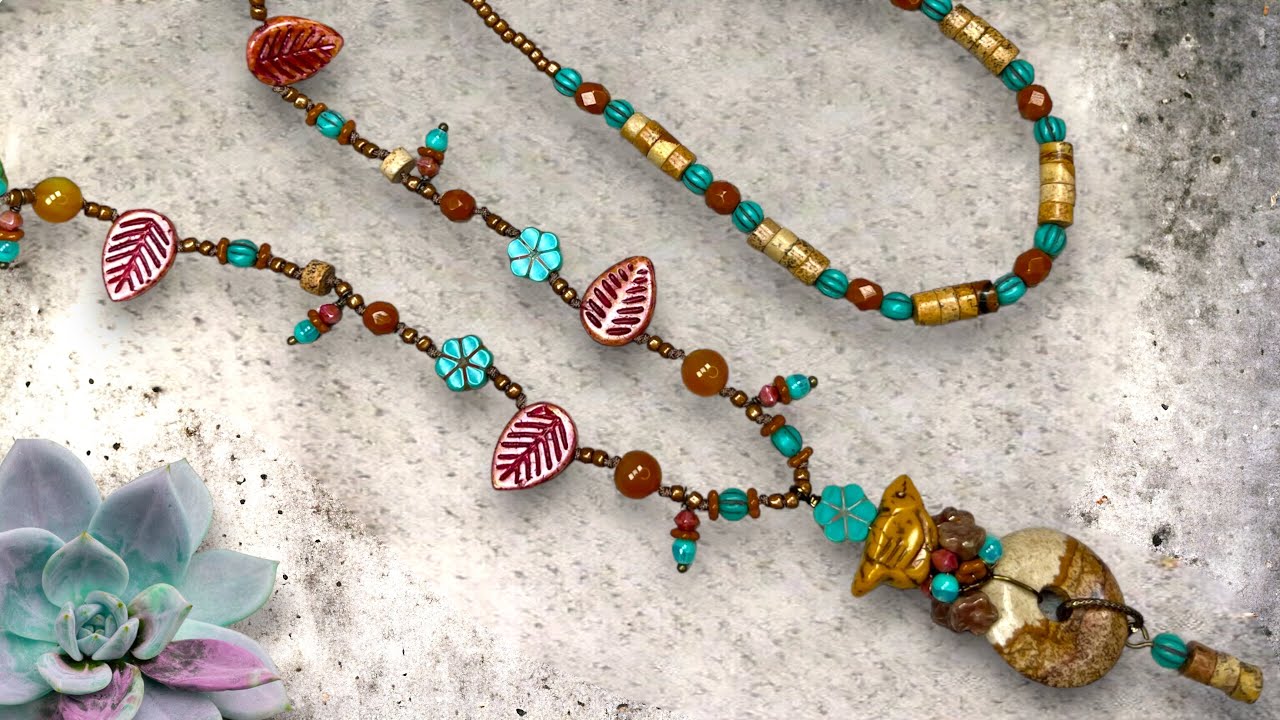 Whimsical Boho Necklace Set | Jewelry Tutorial | Sam’s Bead Box
