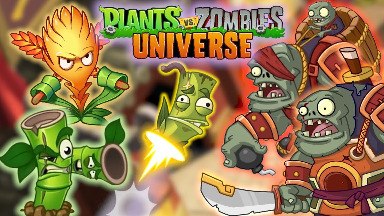 The best Boss fights you will find & Bamboo Shoot comeback! - Kongfu World | PvZ: Universe