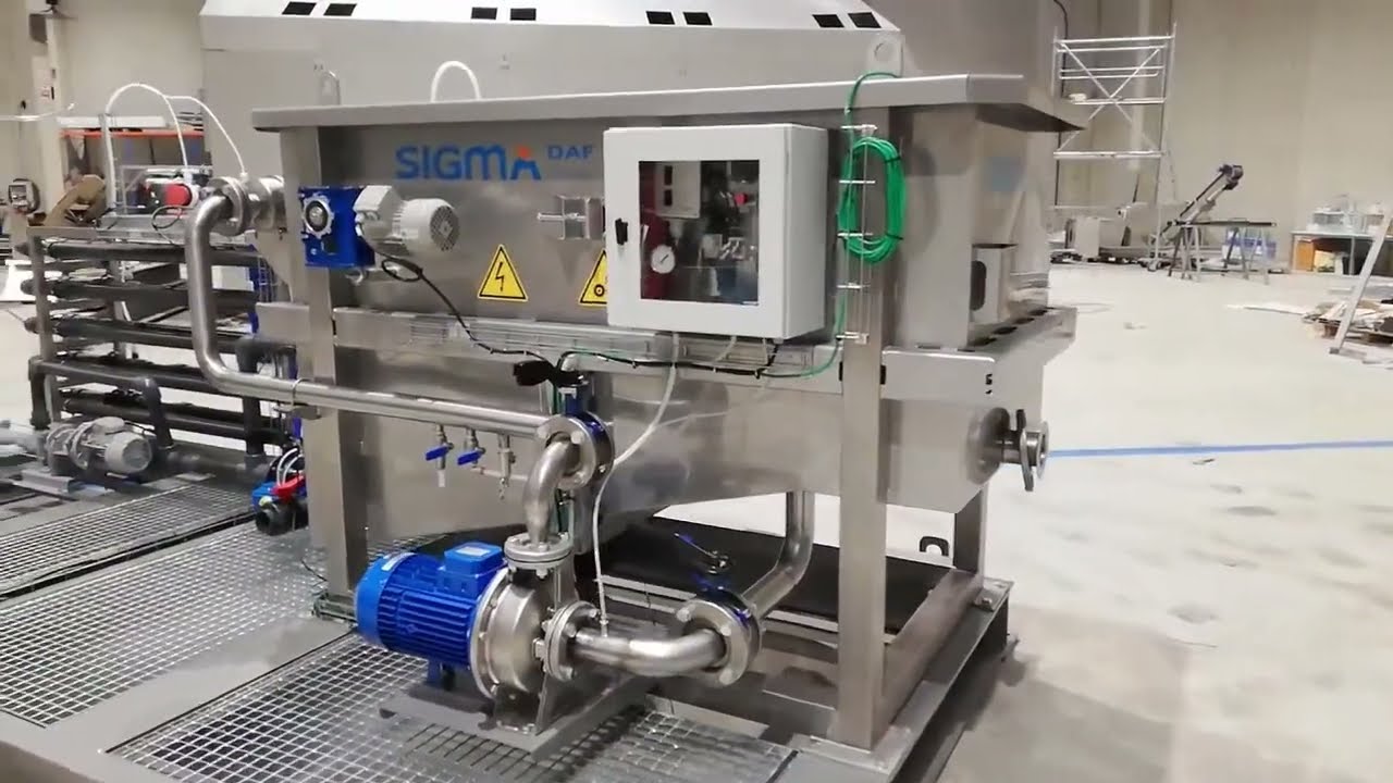 DAF FPAC Compacto: Solución Plug&Play para el tratamiento de aguas residuales industriales