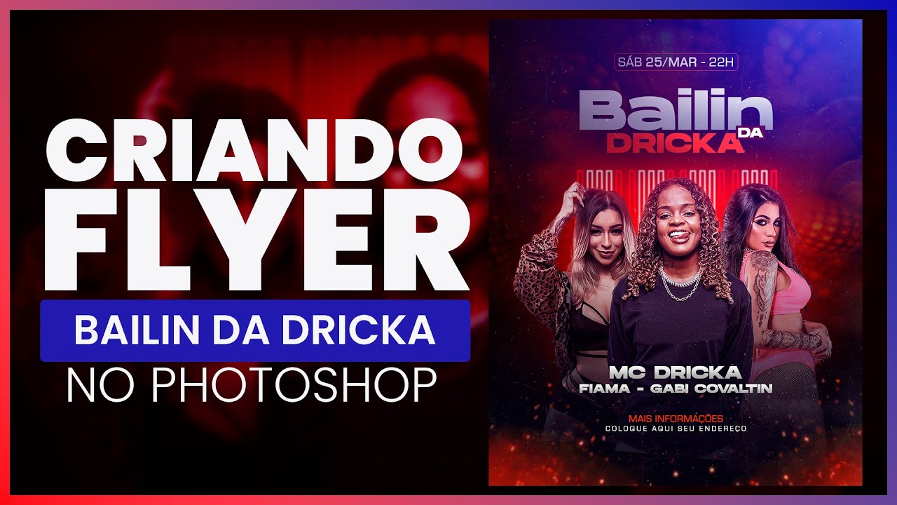 COMO FAZER FLYER DE FUNK NO PHOTOSHOP 2023