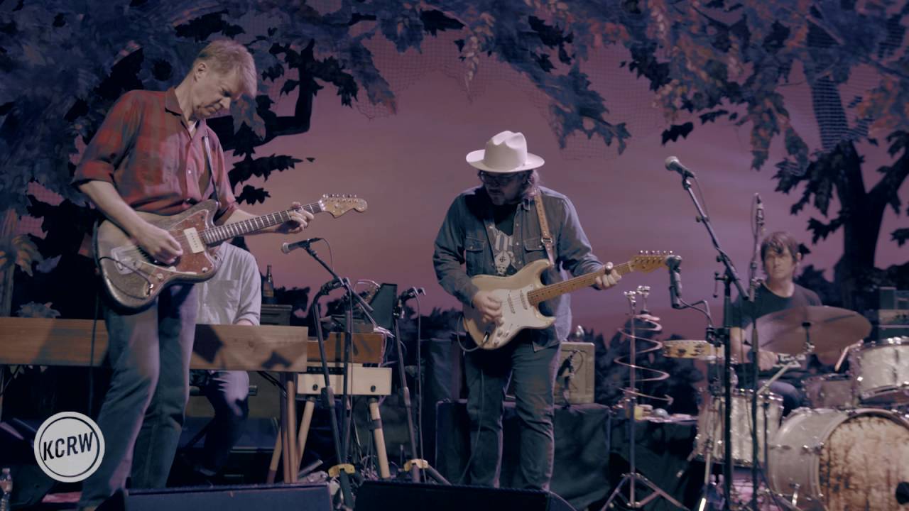 Wilco performing 