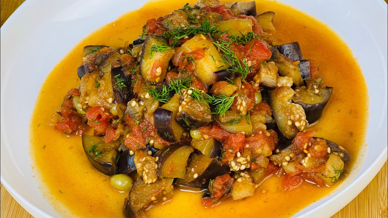 Only 1 Eggplant & Some Tomatoes? You Won’t Believe How Delicious This Is! 😋