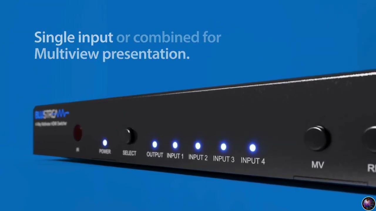 Bluestream MV41 Multiview/ Seamless Switcher