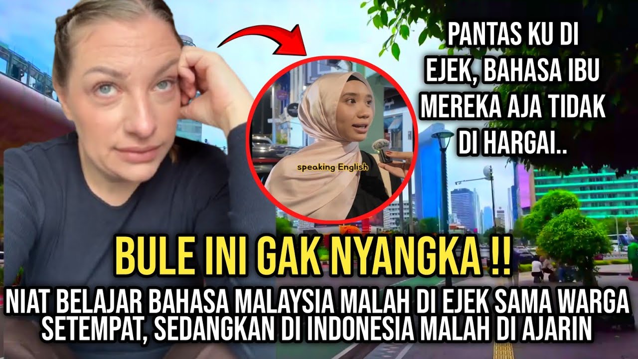 KAGET !! Turis Malaysia DIEJEK Saat Belajar Bahasa Melayu, Berbeda Saat Berada Di Indonesia