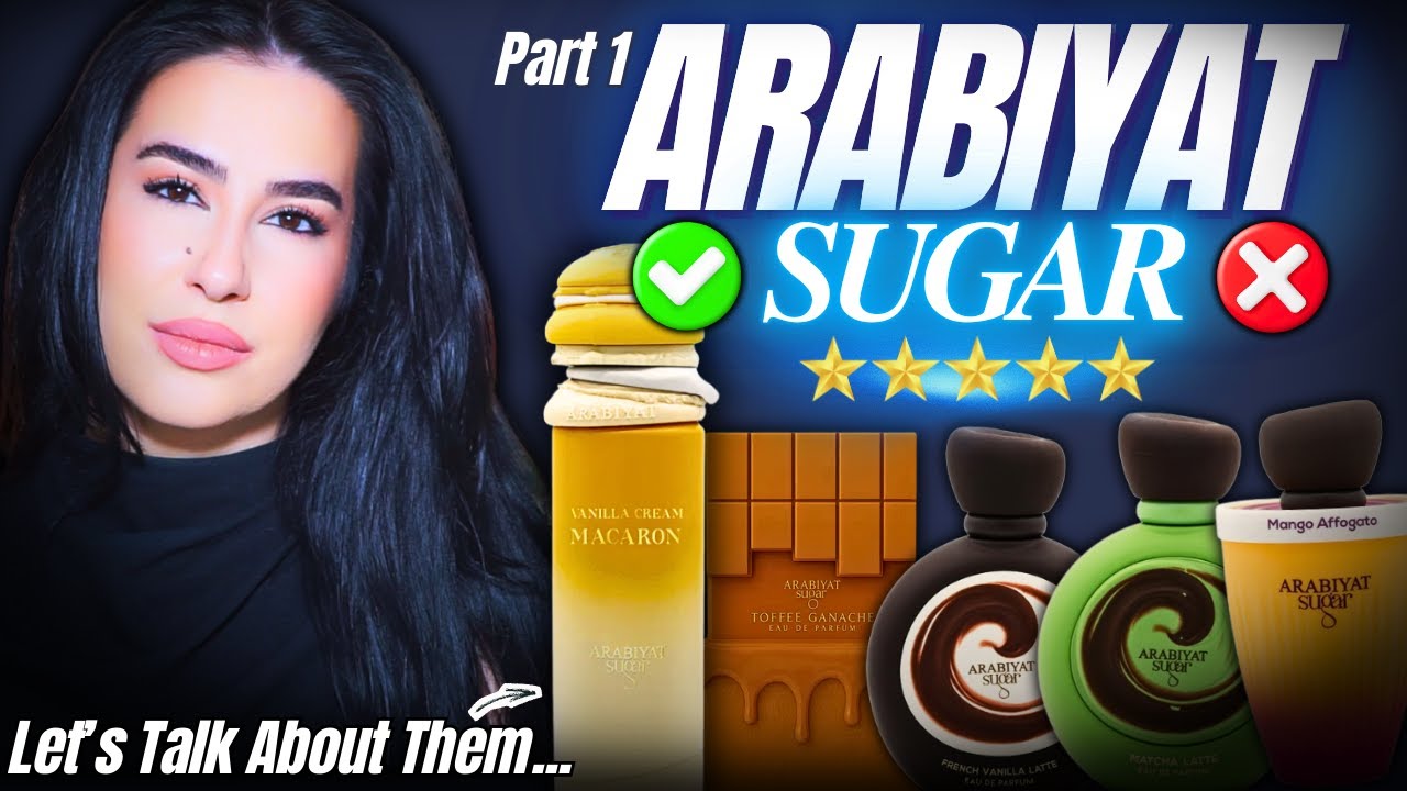 Удачный или неудачный? 🔥Обзор коллекции ARABIYAT SUGAR⚡️Часть 1 - Ванильный крем, Матча-латте, Ир...