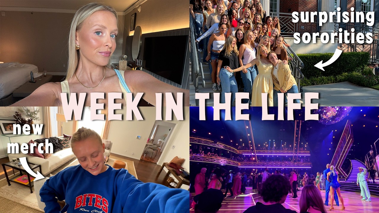 неделя из жизни: день в Далласе, DWTS и краткий обзор товаров!